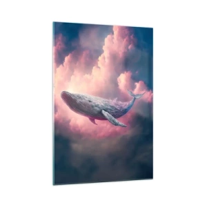 Obraz na skle - Otri si oči - 70x100 cm
