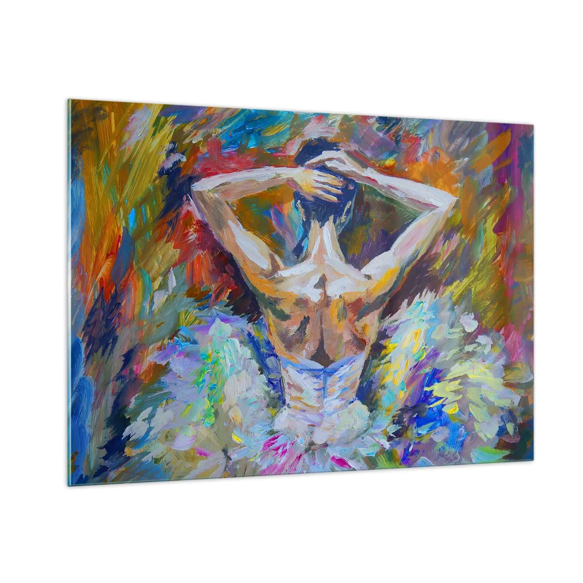 Obraz na skle - To môže byť všetko - 100x70 cm