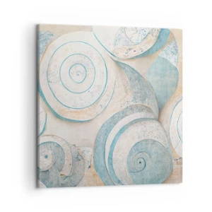 Obraz na plátne - Čo skrýva mušľa? - 50x50 cm
