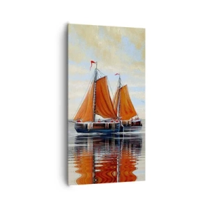 Obraz na plátne - Pluj, námorník… - 65x120 cm