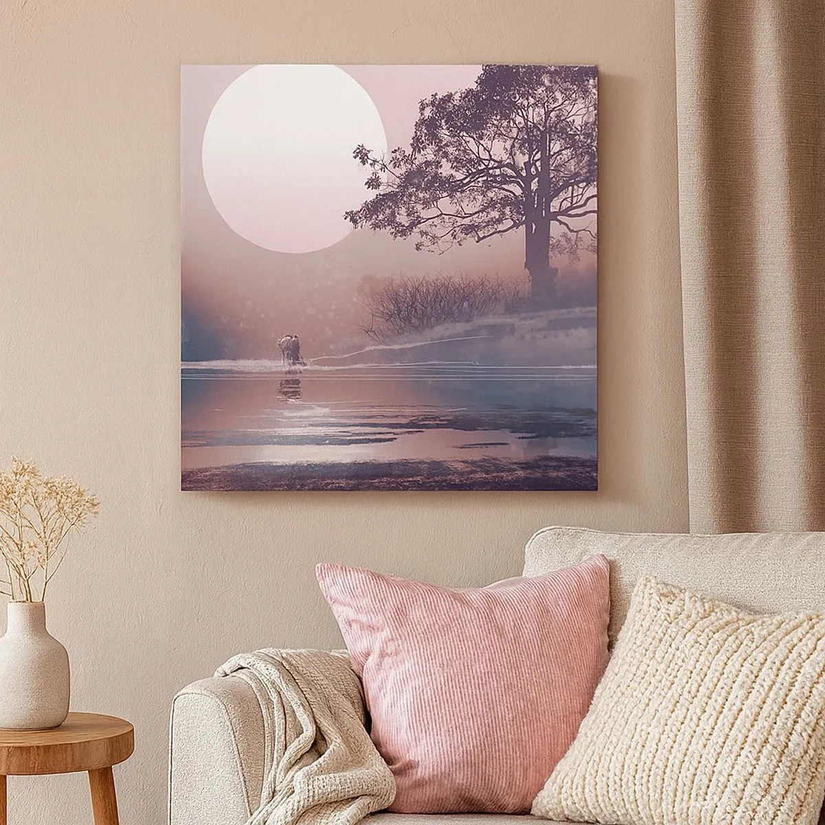 Obraz na plátne - Nočné zázraky - 30x30 cm