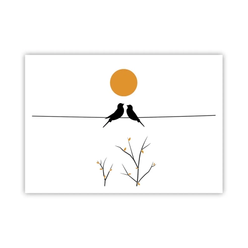 Plagát - Slávičí večer - 100x70 cm