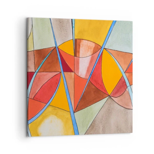 Obraz na plátne - Kolotoč, kolotoč snov - 50x50 cm