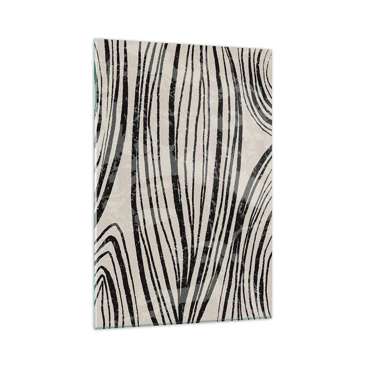 Obraz na skle - Močiar s líniami - 80x120 cm