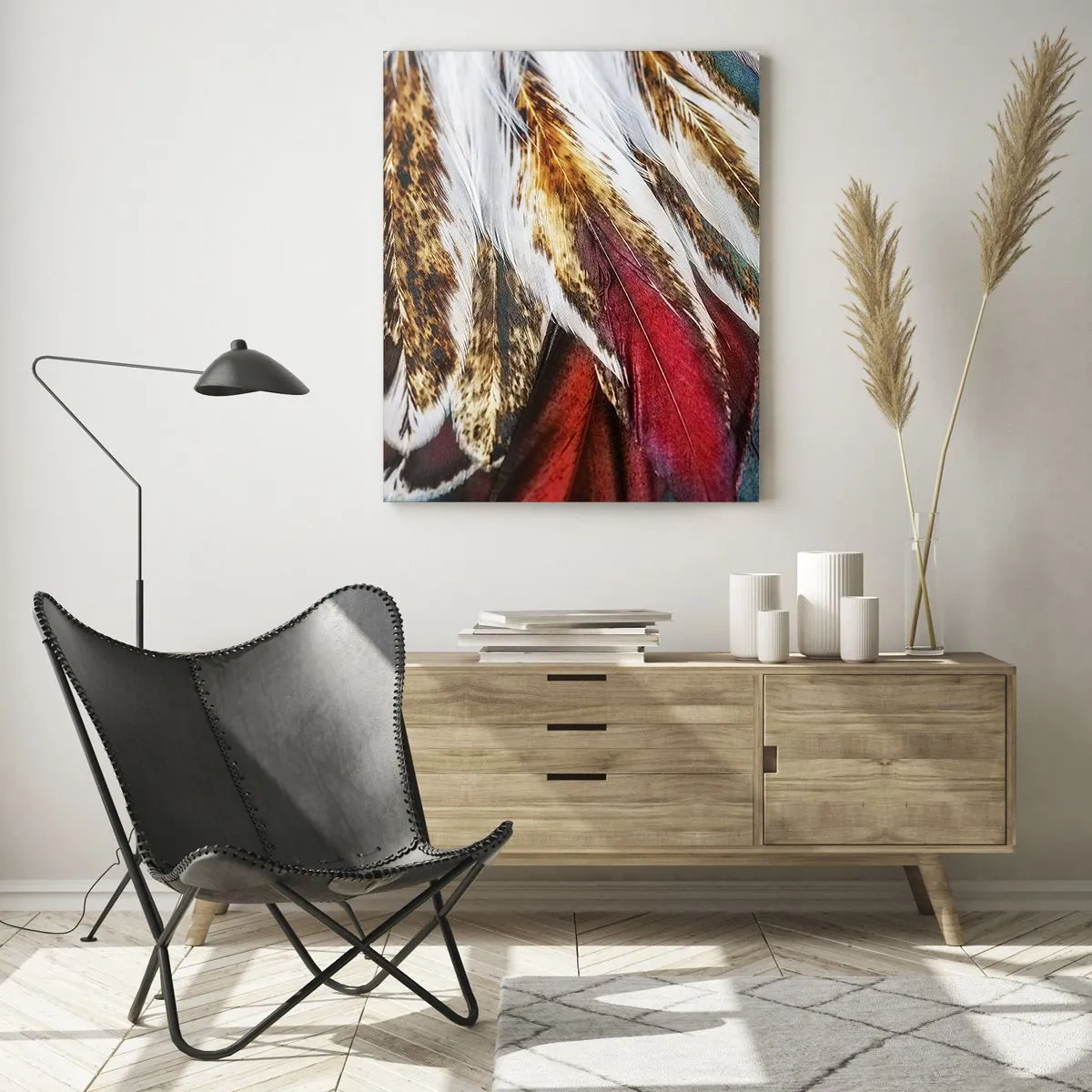 Obraz na skle - Tajomstvo letu - 50x70 cm