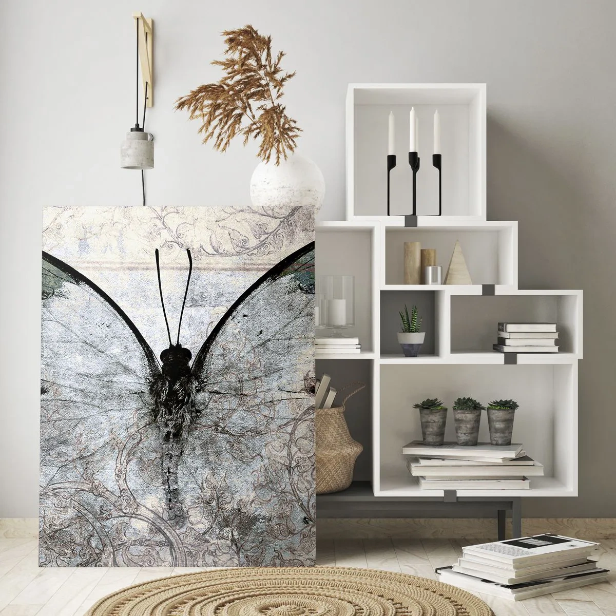 Obraz na skle - V secesnom štýle - 70x100 cm