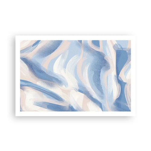 Plagát - Modré kolísanie - 91x61 cm