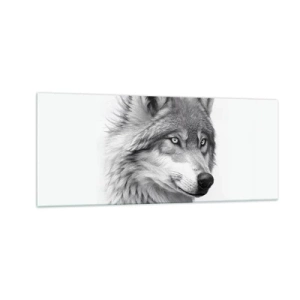 Obraz na skle - Alfa – bezpochyby - 100x40 cm