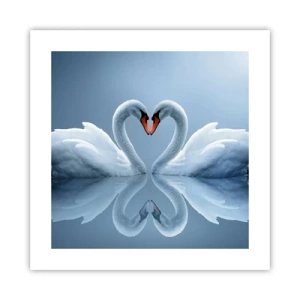 Plagát - Čas na lásku - 40x40 cm