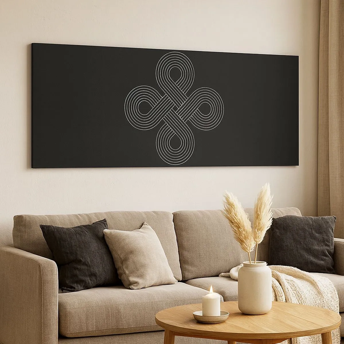 Obraz na plátne - V keltskom duchu - 100x40 cm