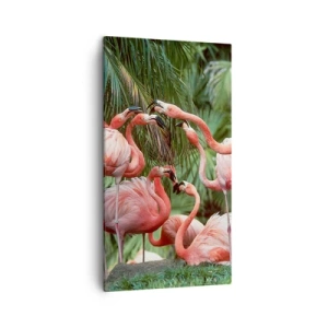 Obraz na plátne - Popoludňajšie klebety - 45x80 cm