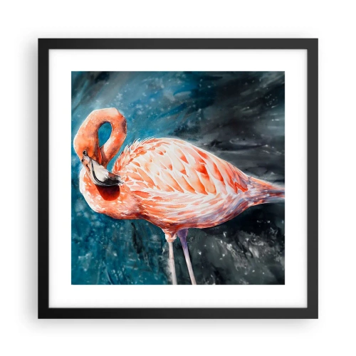 Plagát v čiernom ráme - Dekoratívne od prírody - 40x40 cm