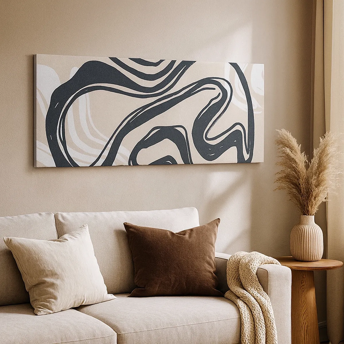 Obraz na plátne - Znásobená expresia - 30x30 cm