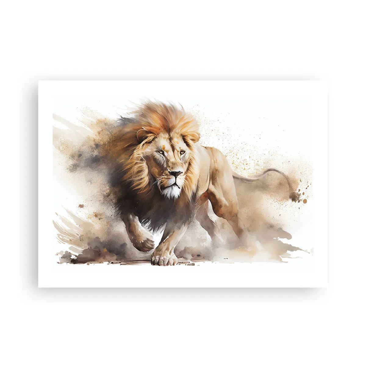 Plagát - Kráľ sa pohol - 70x50 cm