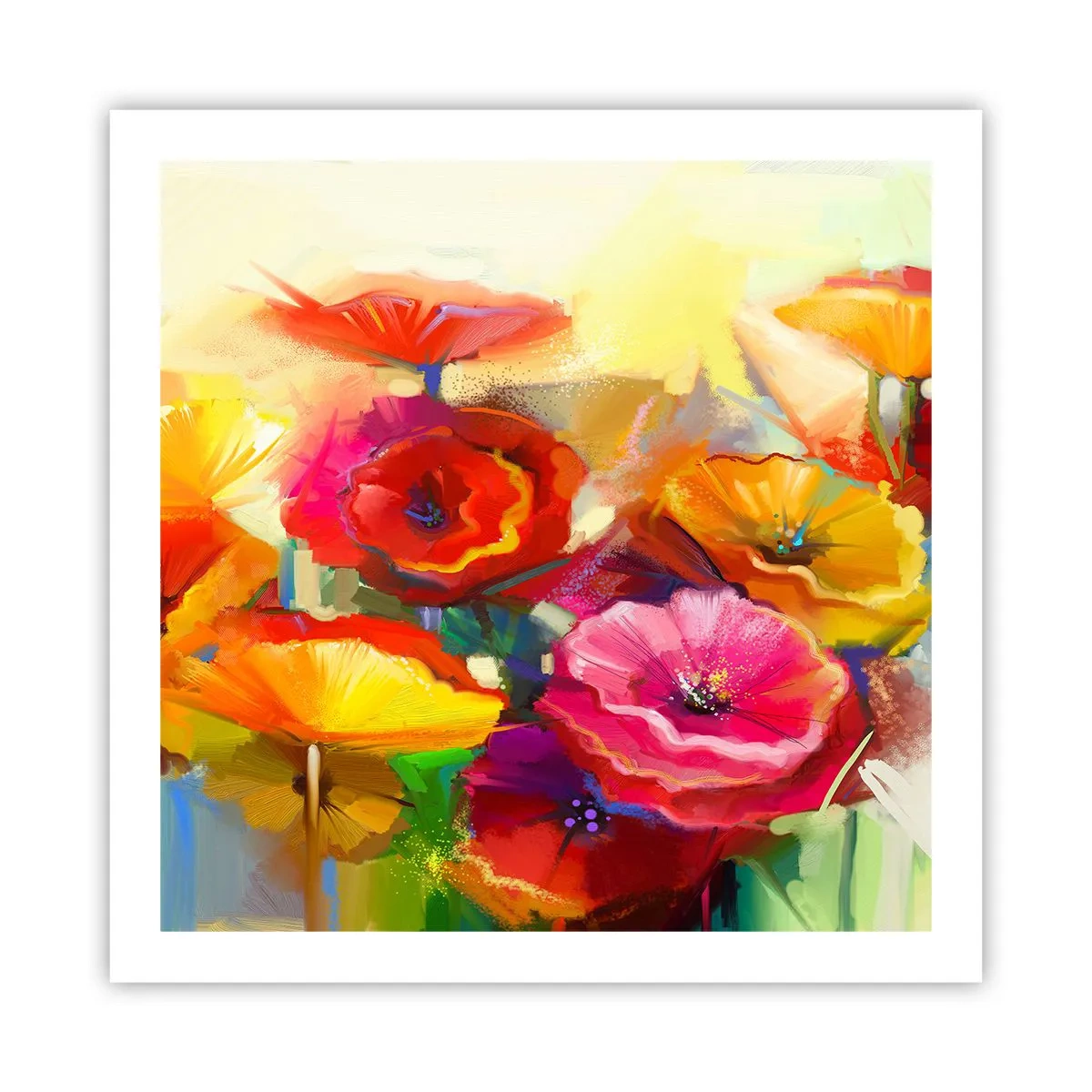 Plagát - Nielen červené - 60x60 cm