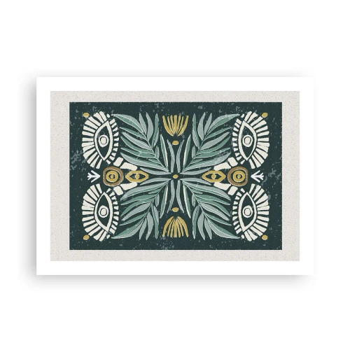 Plagát - Ako ľudová vystrihovačka - 70x50 cm