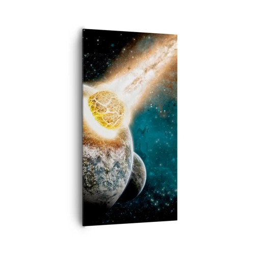Obraz na plátne - Skaza alebo narodenie? - 65x120 cm