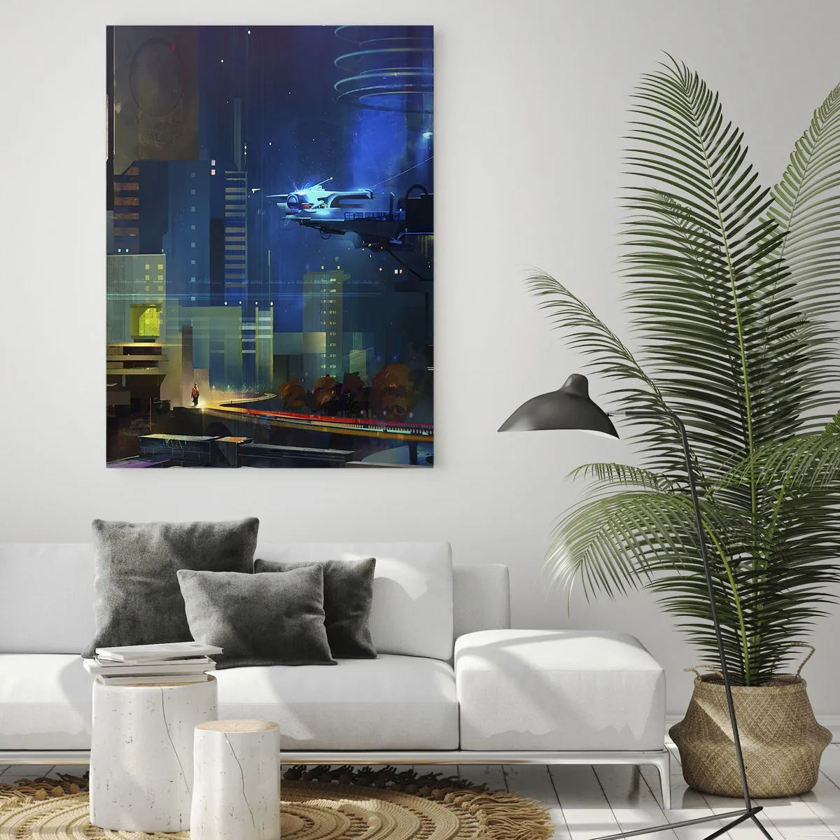 Obraz na skle - V blízkej budúcnosti - 50x70 cm