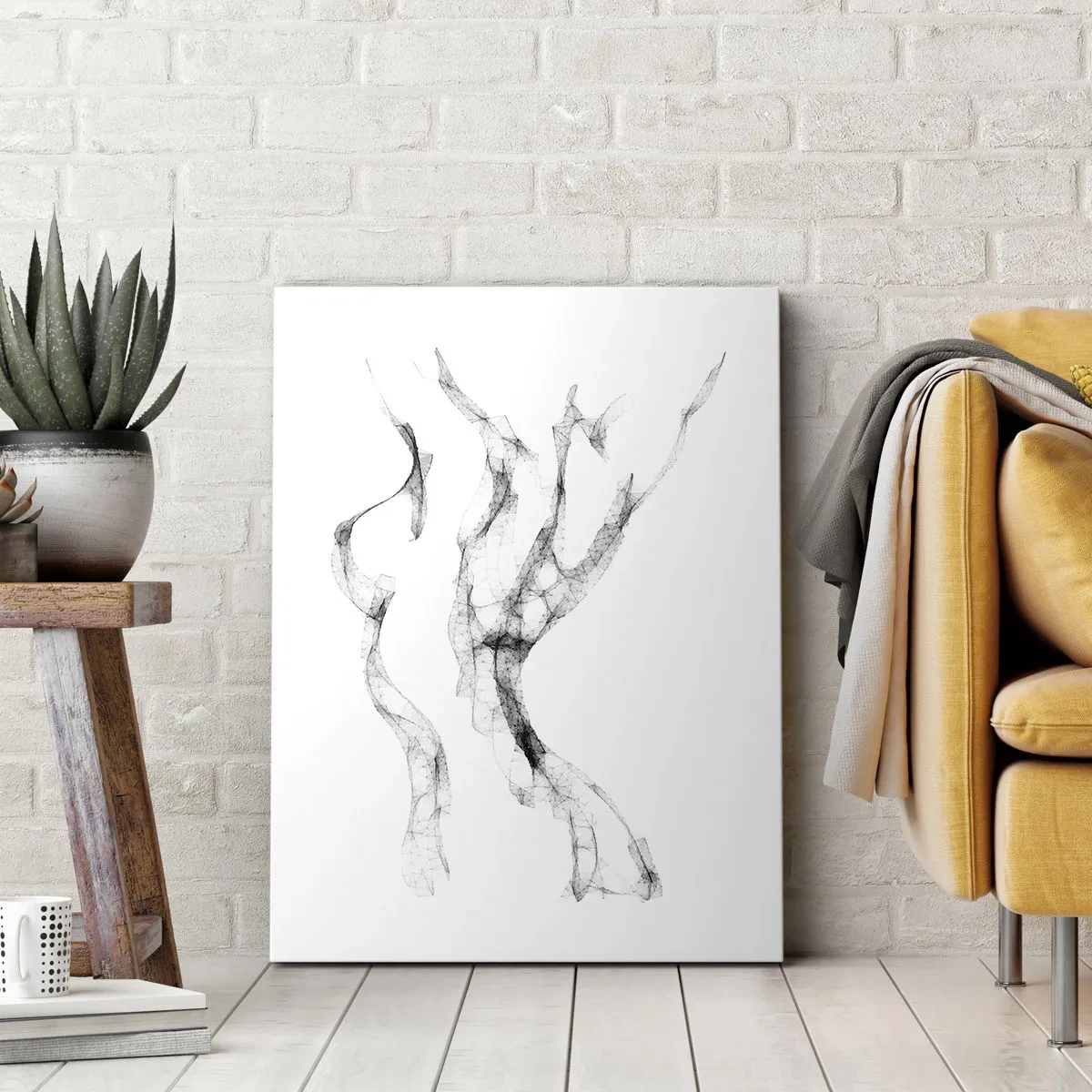 Obraz na plátne - Krásna a silná - 45x80 cm