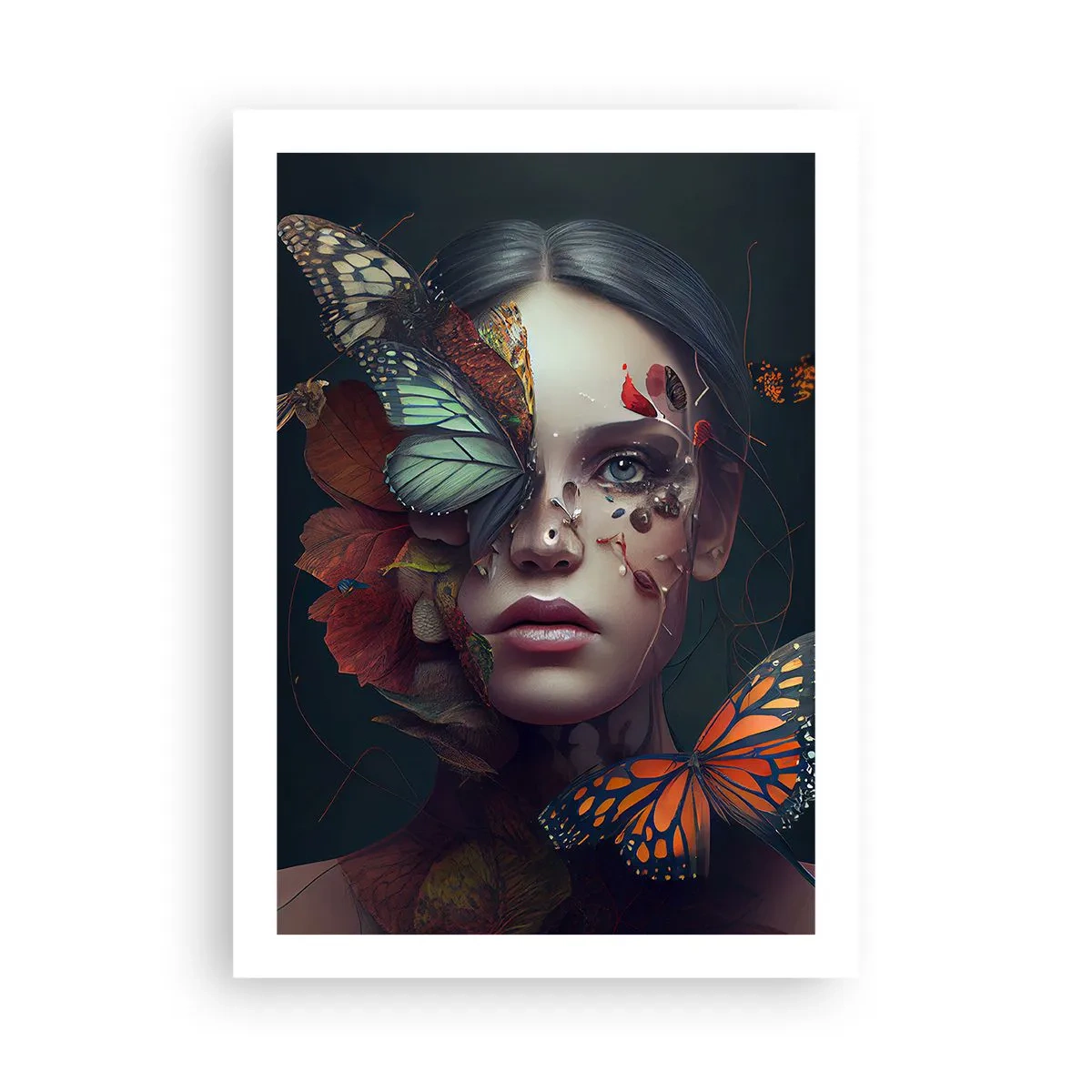 Plagát - Nádherná metamorfóza - 50x70 cm