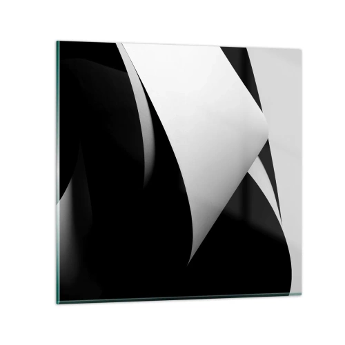 Obraz na skle - Svetlo z hlbín tieňa - 50x50 cm