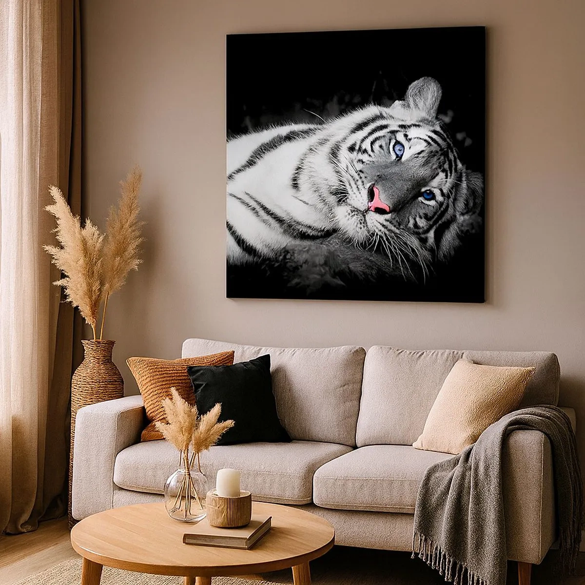 Obraz na plátne - Divočina a pokoj - 30x30 cm