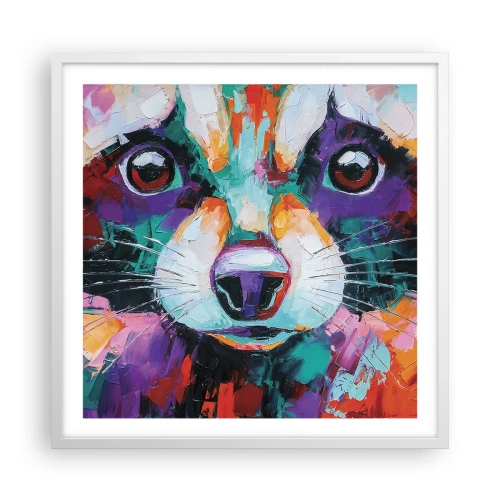 Plagát v bielom ráme - Iba dobré emócie - 60x60 cm