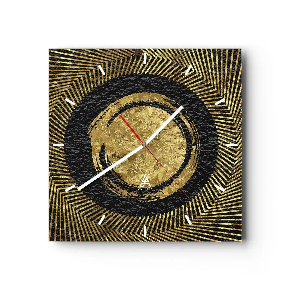 Nástenné hodiny - Glamour - 40x40 cm