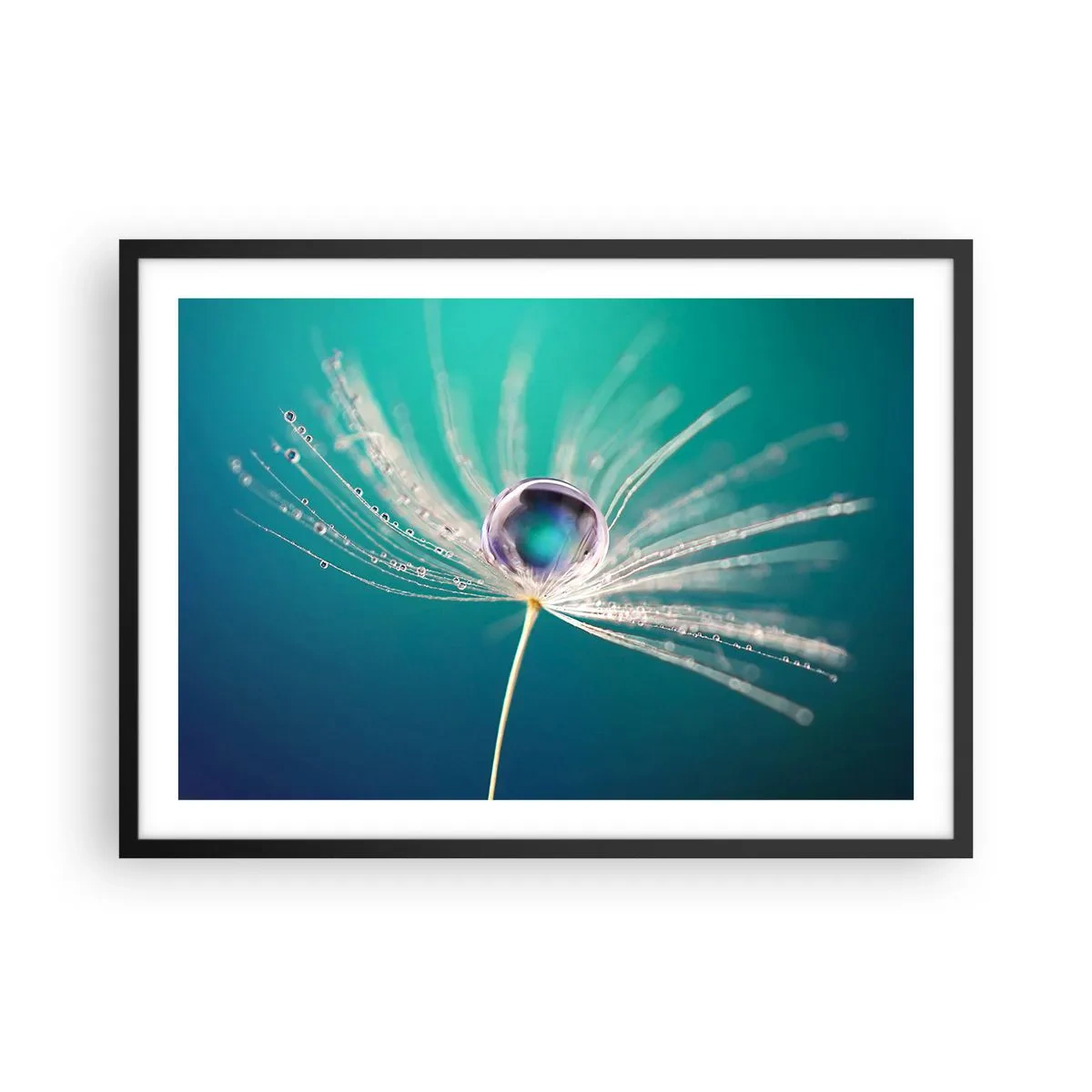 Plagát v čiernom ráme - Mystický okamih - 70x50 cm
