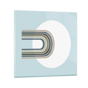 Obraz na skle - Neodolateľná príťažlivosť - 70x70 cm