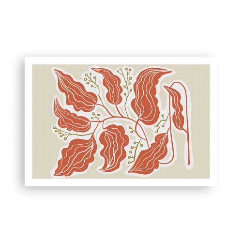 Plagát - Ľudovo a koralovo - 91x61 cm