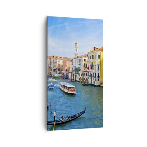 Obraz na plátne - Doprava jediná na svete - 55x100 cm