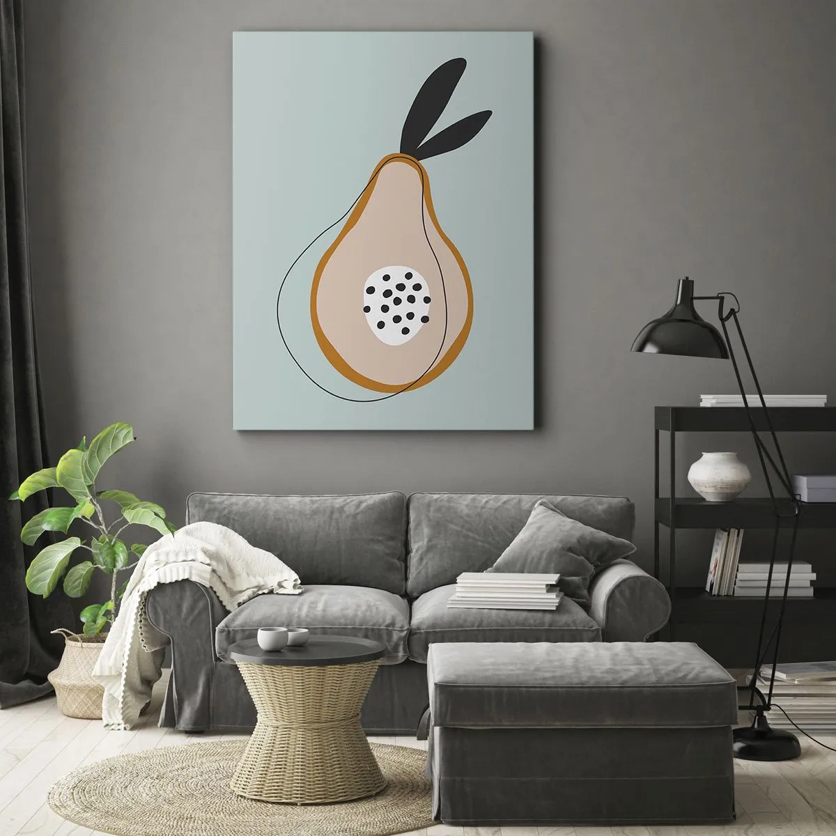 Obraz na plátne - Prenikanie do podstaty vecí - 50x70 cm