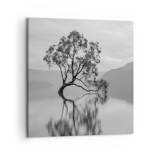 Obraz na plátne - Existuje taká krajina - 60x60 cm