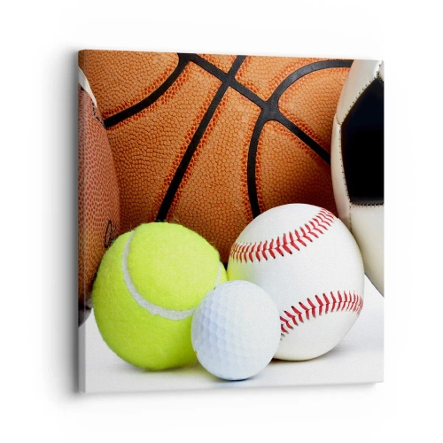 Obraz na plátne - Spája nás futbal! - 30x30 cm