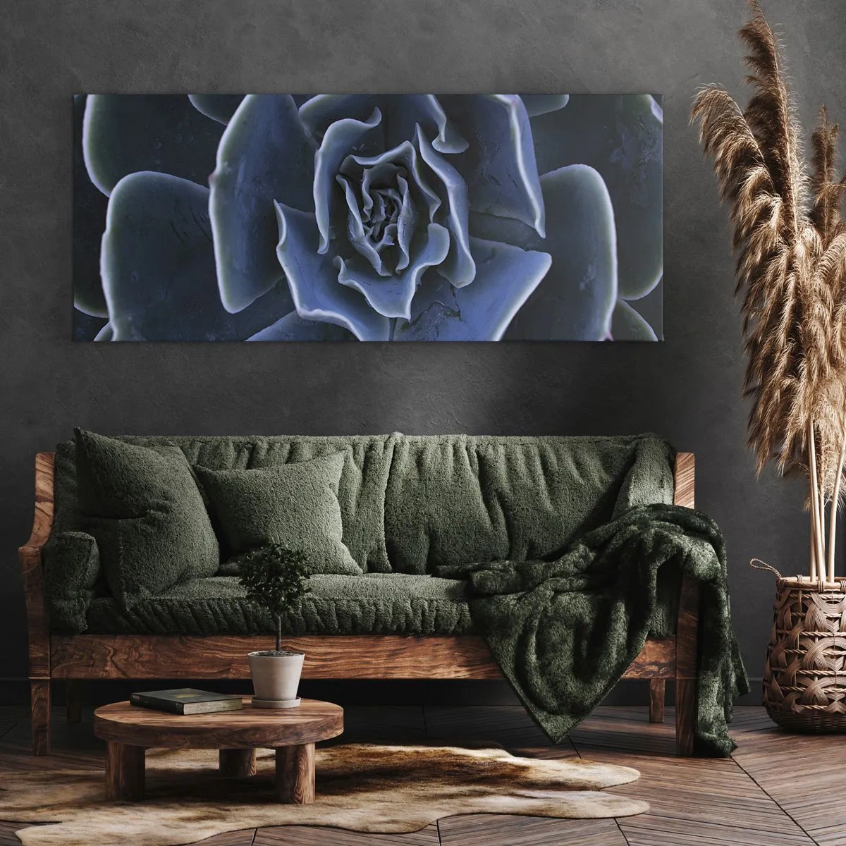 Obraz na plátne - Púštny kvet - 120x50 cm
