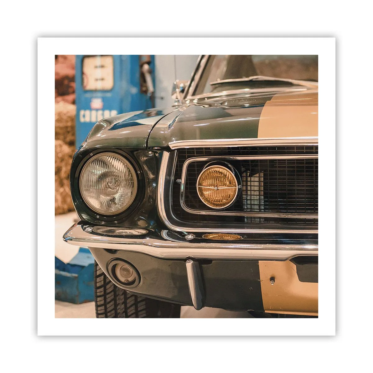 Plagát - Stretnutie s legendou - 60x60 cm