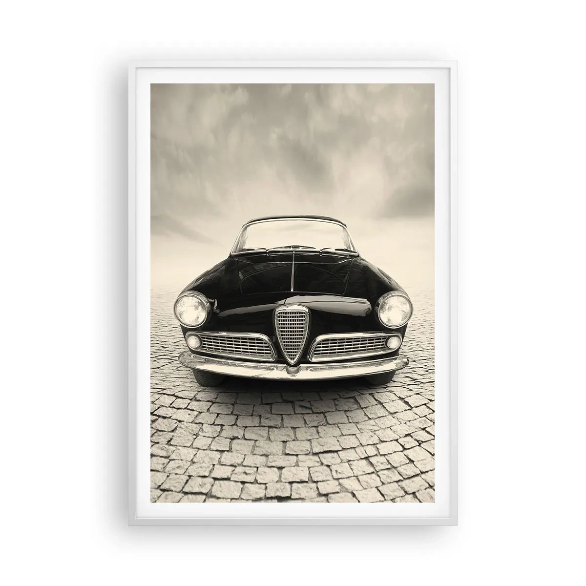 Plagát v bielom ráme - Ako ma nemilovať? - 70x100 cm