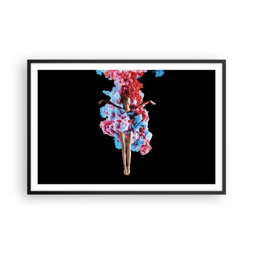 Plagát v čiernom ráme - V plnom kvete - 91x61 cm