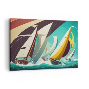 Obraz na plátne - Ako vychádzať so živlami - 100x70 cm