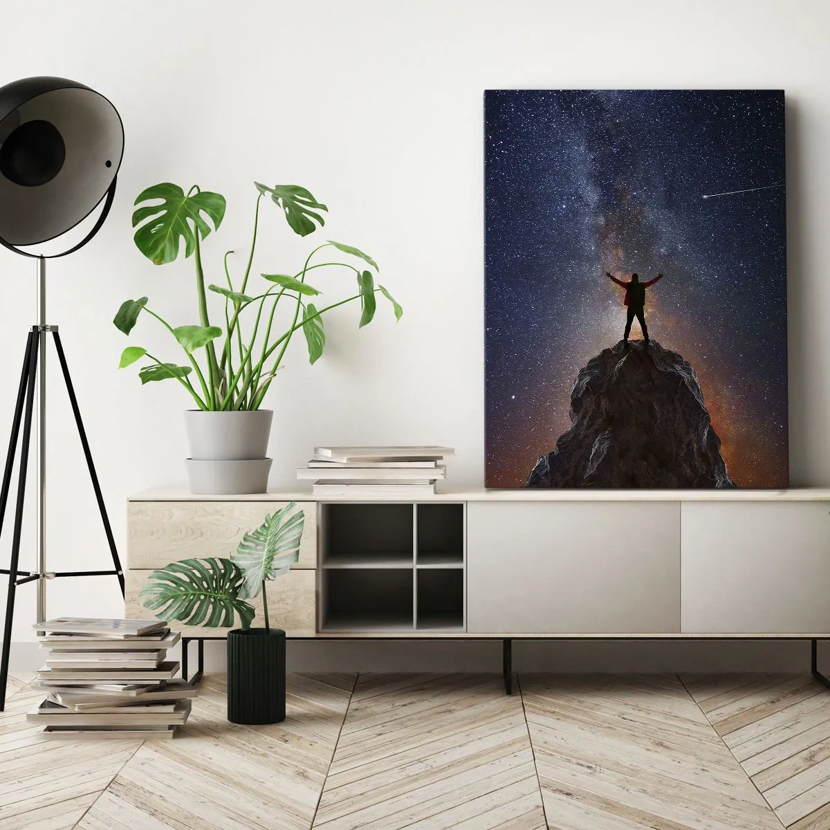 Obraz na plátne - Sila je so mnou! - 45x80 cm