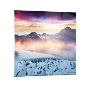 Obraz na skle - Sila a čistota prírody - 60x60 cm