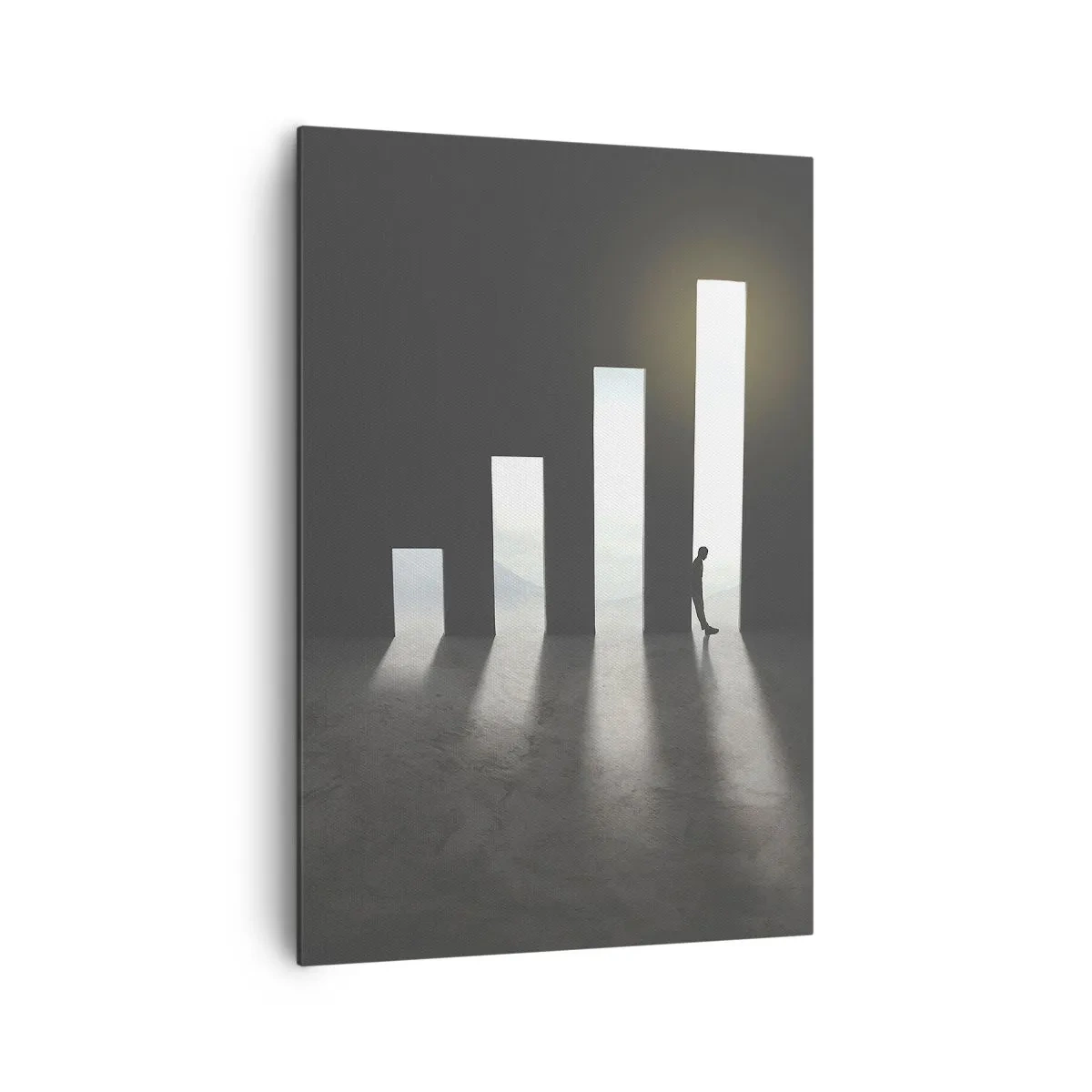 Obraz na plátne - Úspech – impresia - 70x100 cm