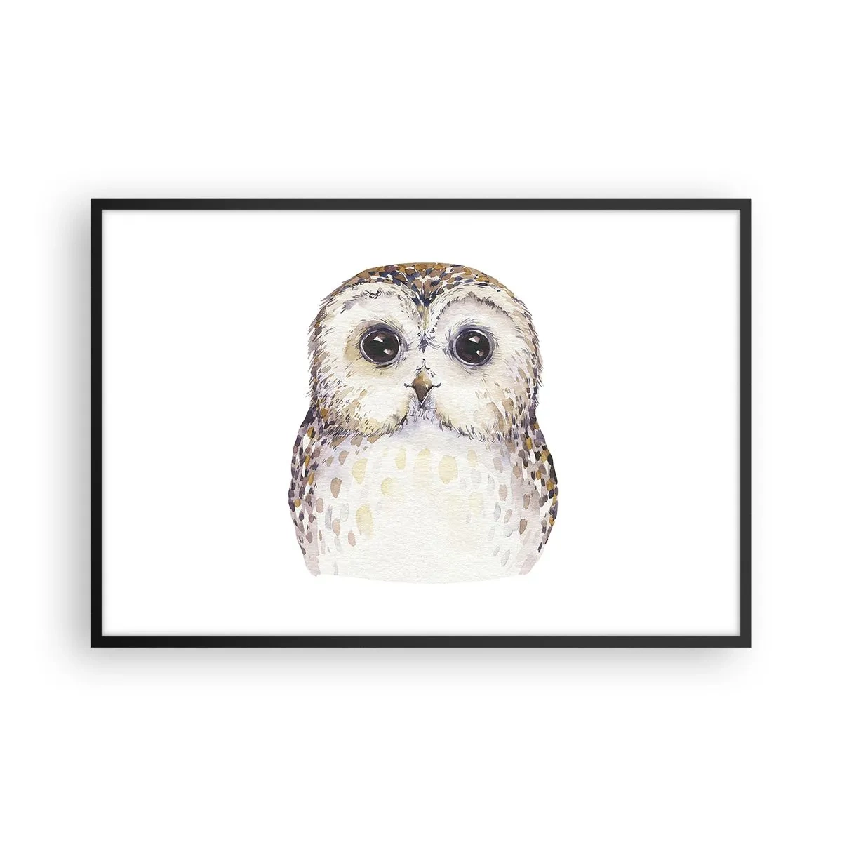 Plagát v čiernom ráme - Pozri sa mi do očí - 91x61 cm