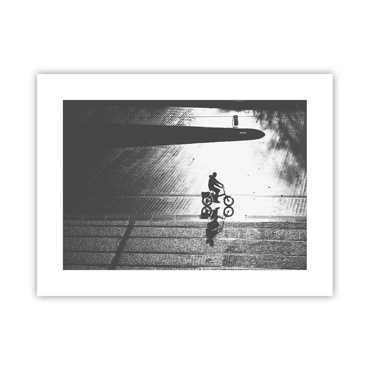 Plagát - Dopredu, cez mesto - 40x30 cm