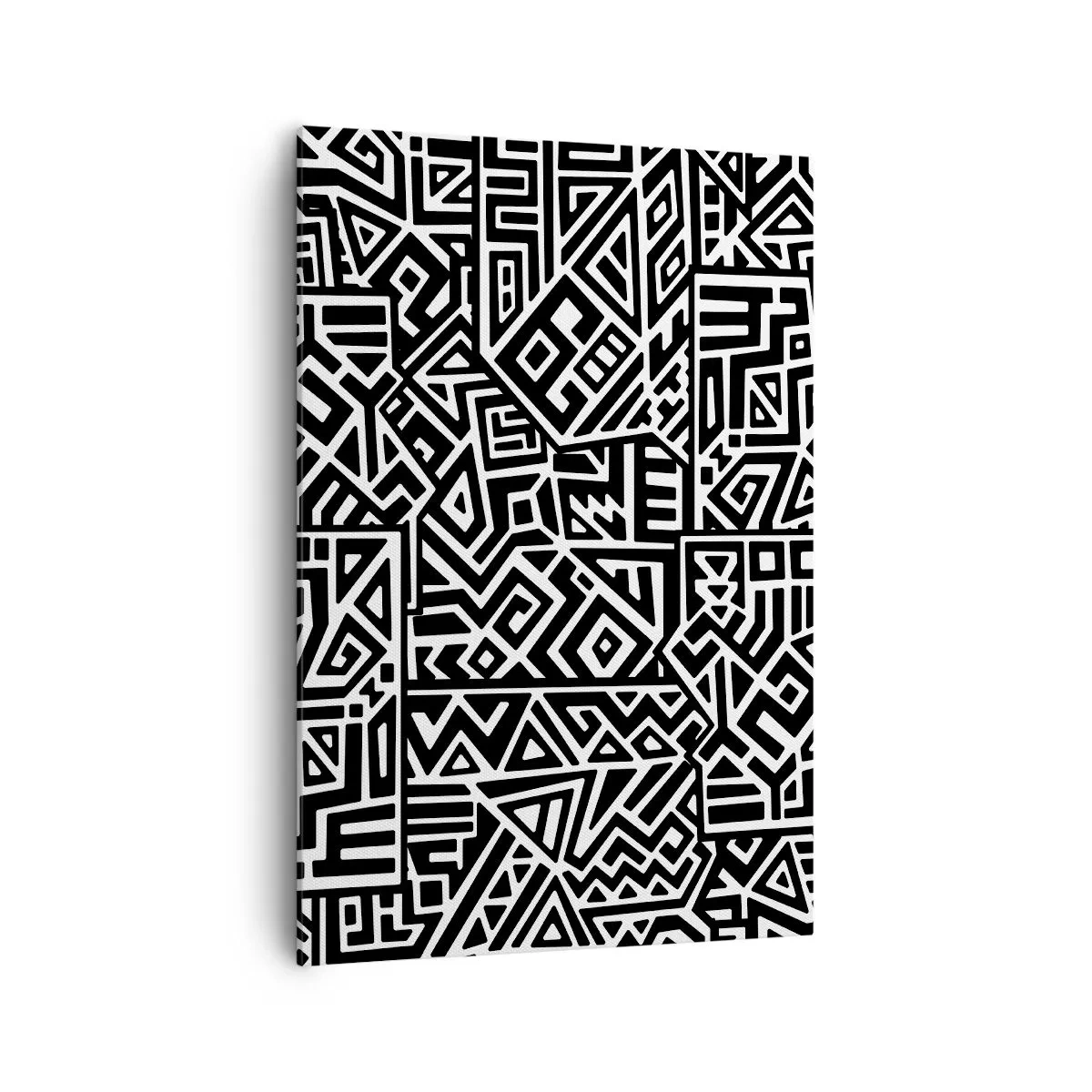 Obraz na plátne - Predkolumbovská kompozícia - 70x100 cm