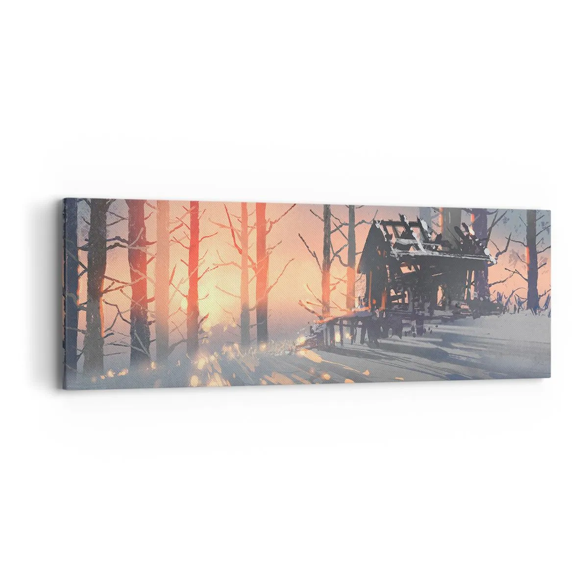 Obraz na plátne - Pozerá sa tu iba slnko - 90x30 cm