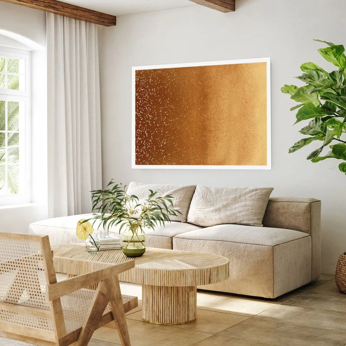 Plagát - Zrodenie svetla - 100x70 cm