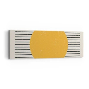 Obraz na plátne - Sila jednoduchosti - 90x30 cm