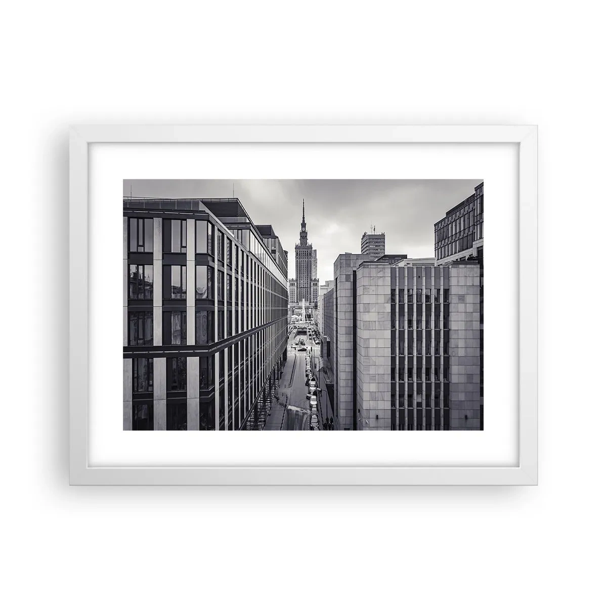 Plagát v bielom ráme - Varšavské údolie - 40x30 cm